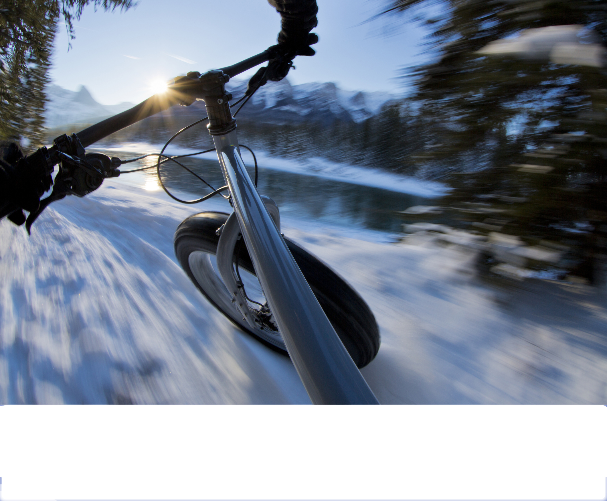 Fat-bike à Avoriaz