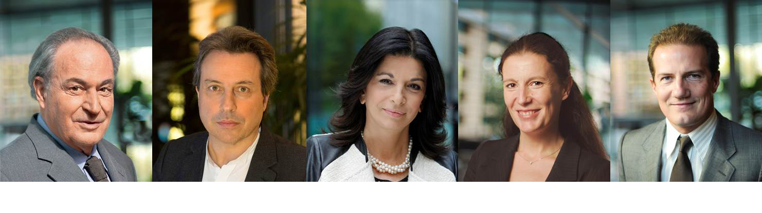 Gérard Brémond, Olivier Brémond, Martine Balouka-Vallette, Patricia Damerval, Thierry Hellin.